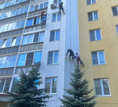 покраска фасадов